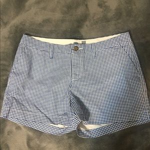 Checked shorts